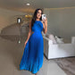 🎉Limited Sale 50% OFF👗Women's Halter Pleated Gradient Color Dress