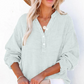 🔥Last Day Sale 50% OFF💖Women’s Casual Gauze Button Neck Long Sleeve Blouse👚