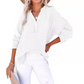 🔥Last Day Sale 50% OFF💖Women’s Casual Gauze Button Neck Long Sleeve Blouse👚