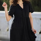 🔥2025 Summer New Sale 60%Off!!🌈Women's Ruffle Trim V-Neck Tiered Dress