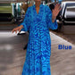💕2025 Hot Sale 50% OFF👗Women’s Casual Printed V-neck Loose Dress