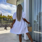 🌴Summer Specials 50% OFF👗Women's Bow Tie Blouse Dress