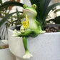 🔥Hot Sale 50% OFF🐸Miniature Frog Figurines Plant Decorations
