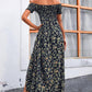 💖👗Limited Sale 50% OFF🌹Women's Elegant Floral Off-Shoulder Dress