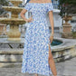 💖👗Limited Sale 50% OFF🌹Women's Elegant Floral Off-Shoulder Dress