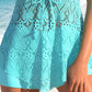 🌴Summer Hot Sale 50% OFF🩱Women's V-Neck Lace Swimdress ＆ Boyshorts Two-Piece Set