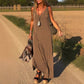 💕Limited Sale 50% OFF👗Women's V-Neck Maxi Cami Dress