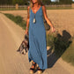 💕Limited Sale 50% OFF👗Women's V-Neck Maxi Cami Dress