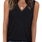 🌹Limited Sale 50% OFF👚Women's Casual V-Neck Loose Fit Tank Top