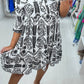 🔥HOT SALE 50% OFF💝👗Print Smock Dress