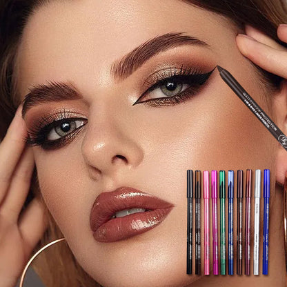 ✨HOT PROMOTION BUY 2 GET 1 FREE!!✨2025 new beauty favorite💕10 Colored Eyeliner Gel Pens