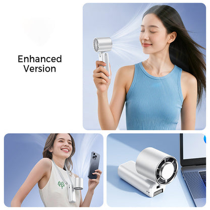 🌞Summer Hot Price Only Today: ￡8.99!!🔥Portable Handheld & Foldable Silent Cooling Fan