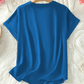 💝ONLY TODAY 50% OFF!!✨Fashion Loose Solid Color Short Sleeve Top