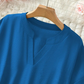 💝ONLY TODAY 50% OFF!!✨Fashion Loose Solid Color Short Sleeve Top
