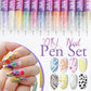🎁Christmas Hot Sale 50% OFF⏳12 Colors Nail Art Pens Set