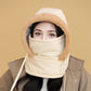 🔥Last Day Sale 50% OFF🔥Plush-lined Thickened Thermal Hat with Face Mask for Men and Women