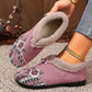 🎁CHRISTMAS SALE 50% OFF✨🔥Women's Warm Lining Traditional Embroidered Shoes🔥