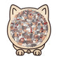 🎁Christmas Sale 50% OFF🎅135-Piece Cat Shaped Wooden Jigsaw Puzzle